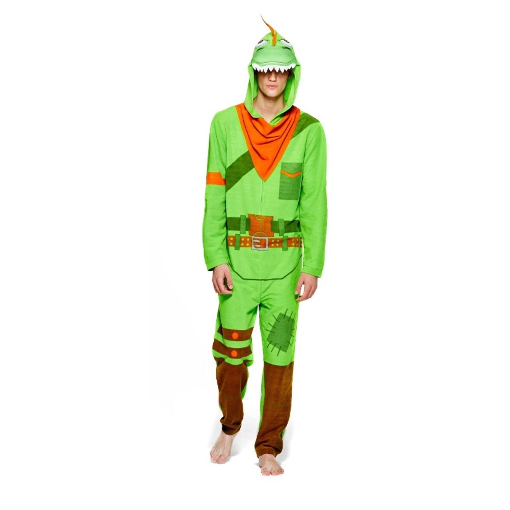 Fortnite REX onesie pajama size L